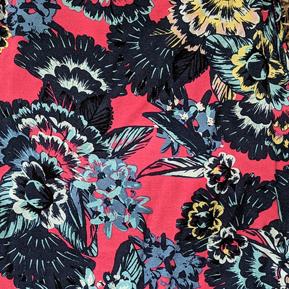 Roxy Fantasy Velvet Tribes Strappy Floral Top - Picture 6 of 8